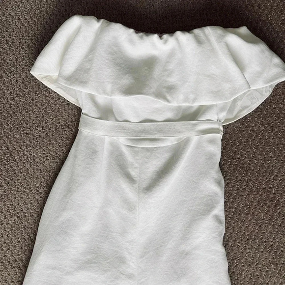 Aritzia White Strapless Jumpsuit - Picture 5 of 8